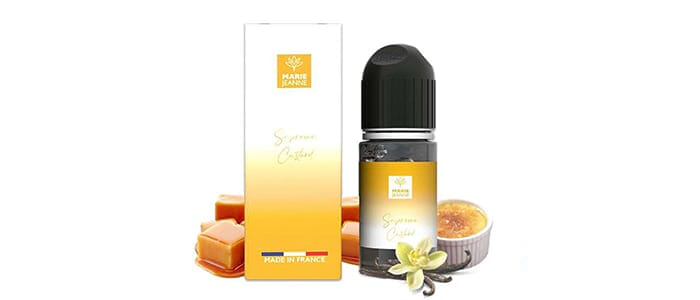 PRESENSATION E LIQUIDE SUPREME CUSTARD 30ML MARIE JEANNE